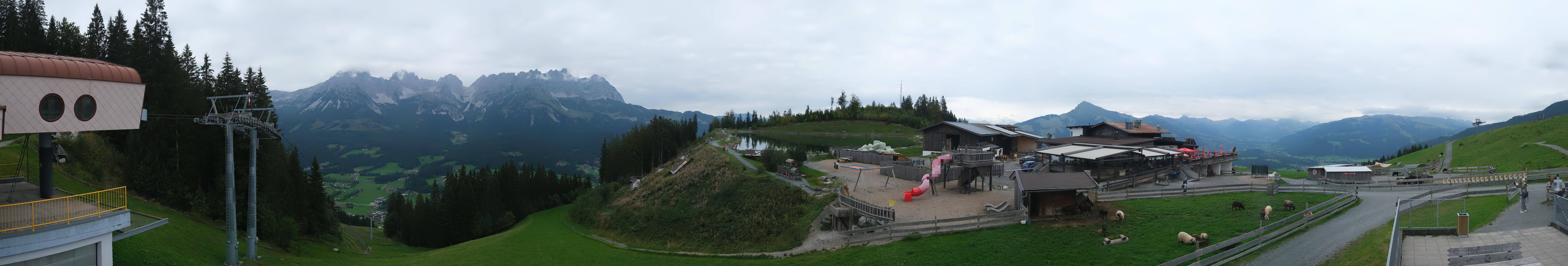 Archiv Foto Webcam Panoramasicht SkiWelt Wilder Kaiser: Astberg