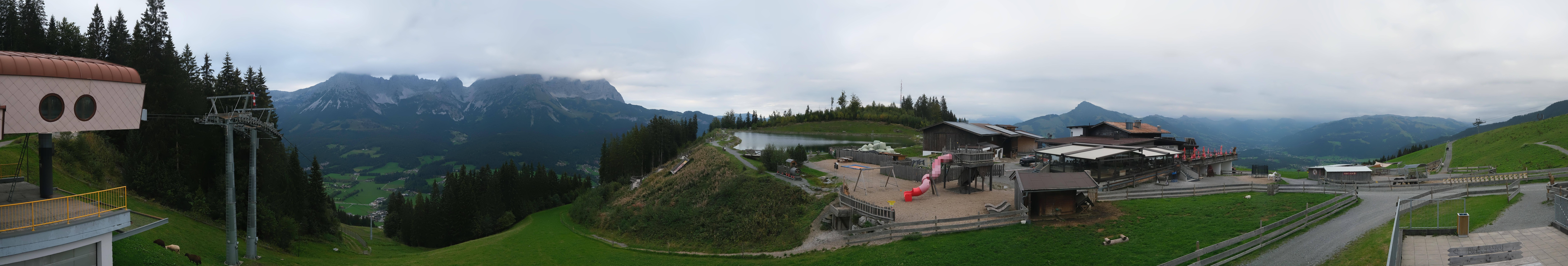 Archiv Foto Webcam Panoramasicht SkiWelt Wilder Kaiser: Astberg