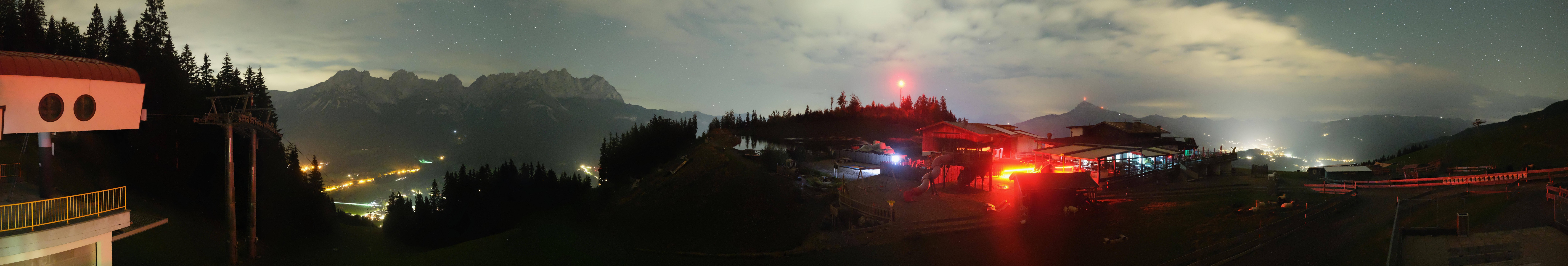 Archiv Foto Webcam Panoramasicht SkiWelt Wilder Kaiser: Astberg