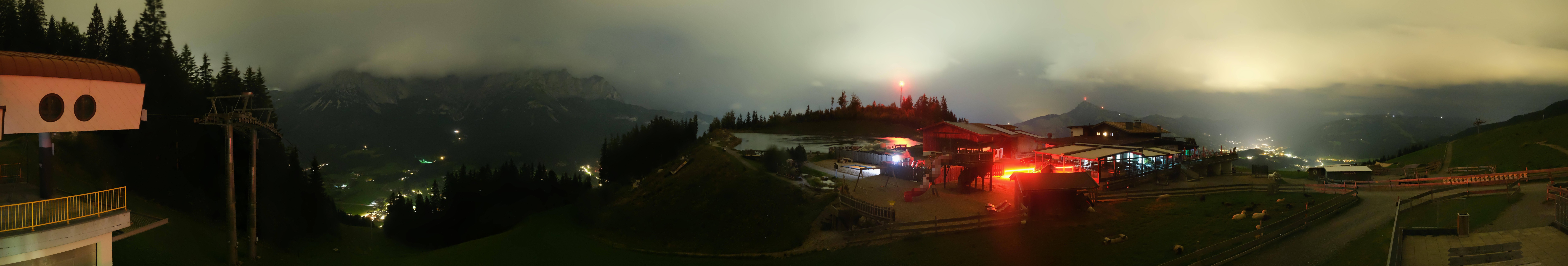 Archiv Foto Webcam Panoramasicht SkiWelt Wilder Kaiser: Astberg