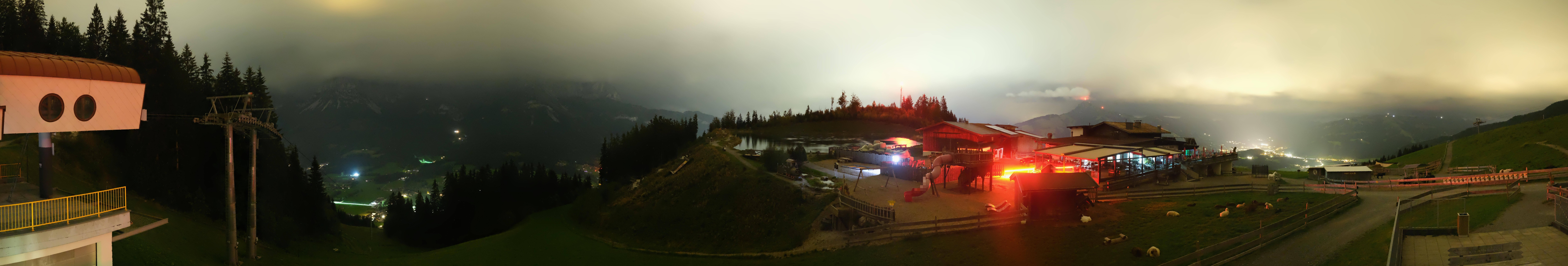 Archiv Foto Webcam Panoramasicht SkiWelt Wilder Kaiser: Astberg