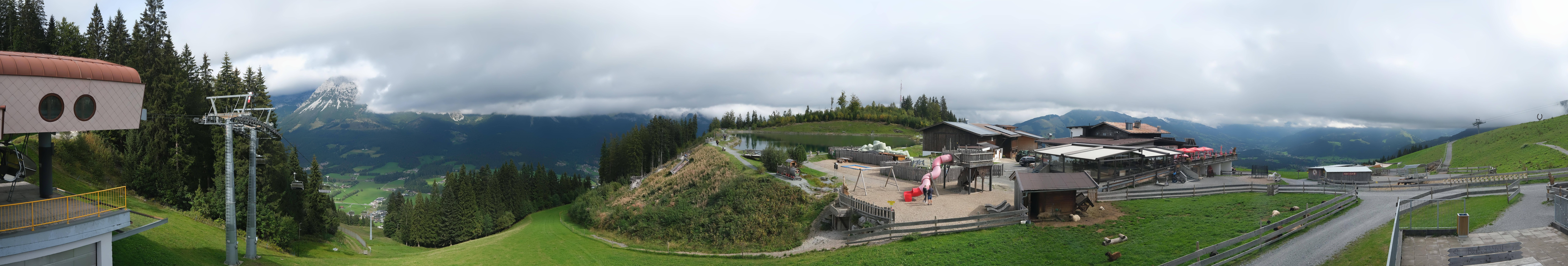 Archiv Foto Webcam Panoramasicht SkiWelt Wilder Kaiser: Astberg