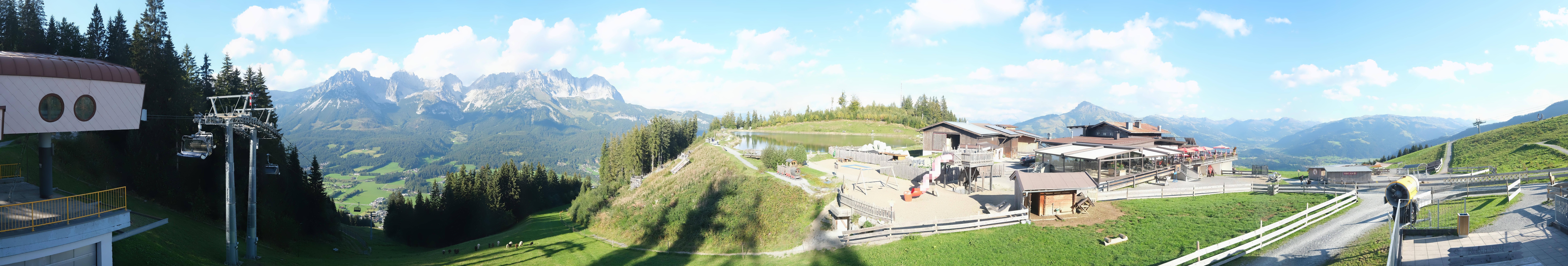 Archiv Foto Webcam Panoramasicht SkiWelt Wilder Kaiser: Astberg