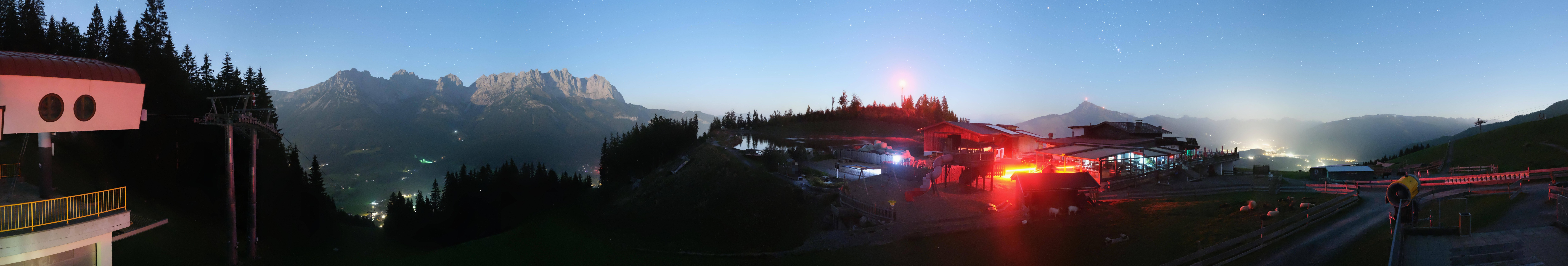 Archiv Foto Webcam Panoramasicht SkiWelt Wilder Kaiser: Astberg