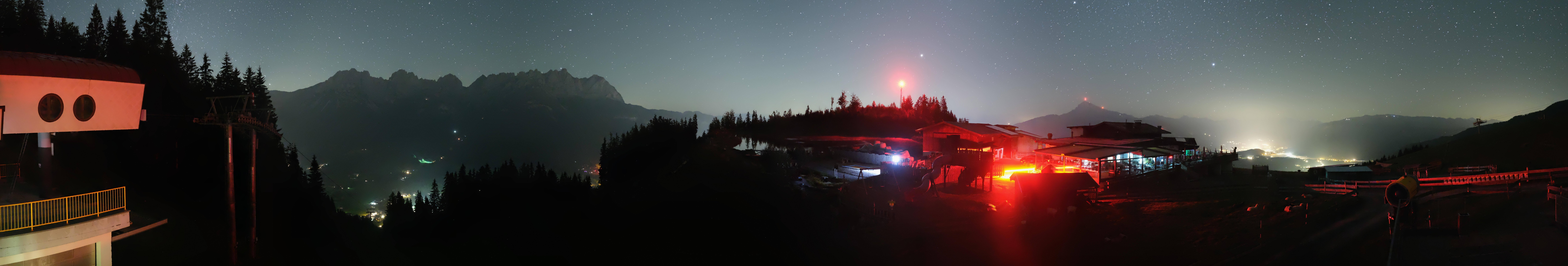 Archiv Foto Webcam Panoramasicht SkiWelt Wilder Kaiser: Astberg