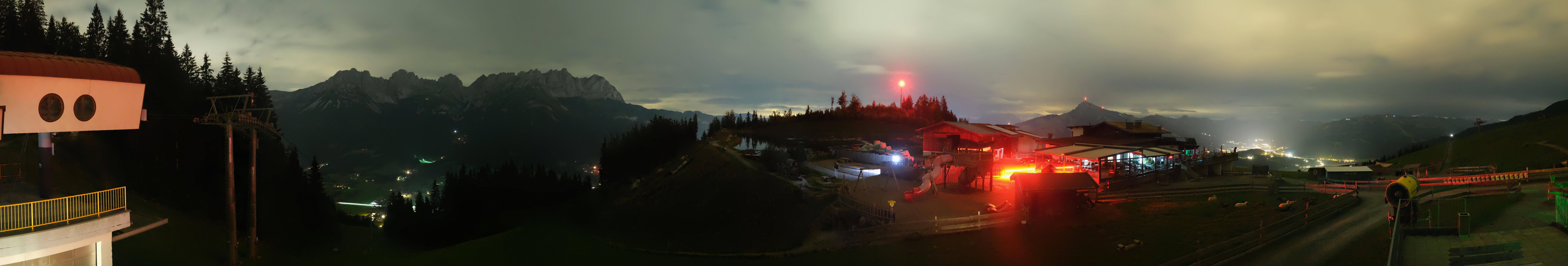 Archiv Foto Webcam Panoramasicht SkiWelt Wilder Kaiser: Astberg