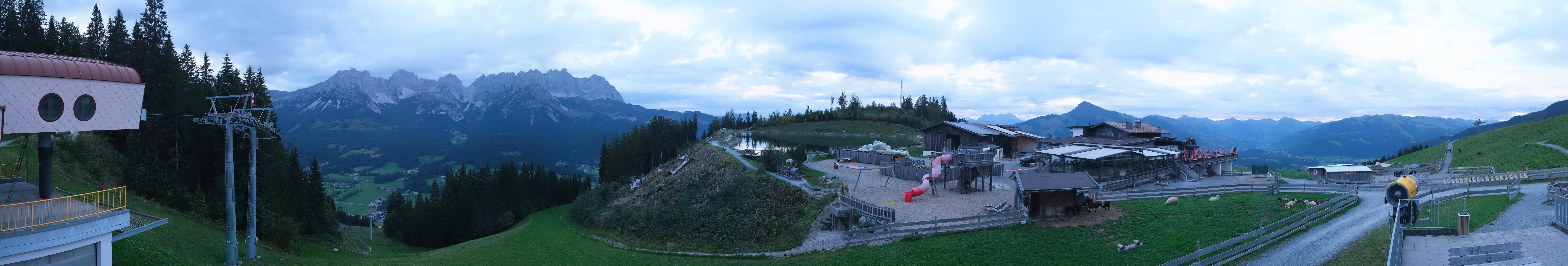 Archiv Foto Webcam Panoramasicht SkiWelt Wilder Kaiser: Astberg