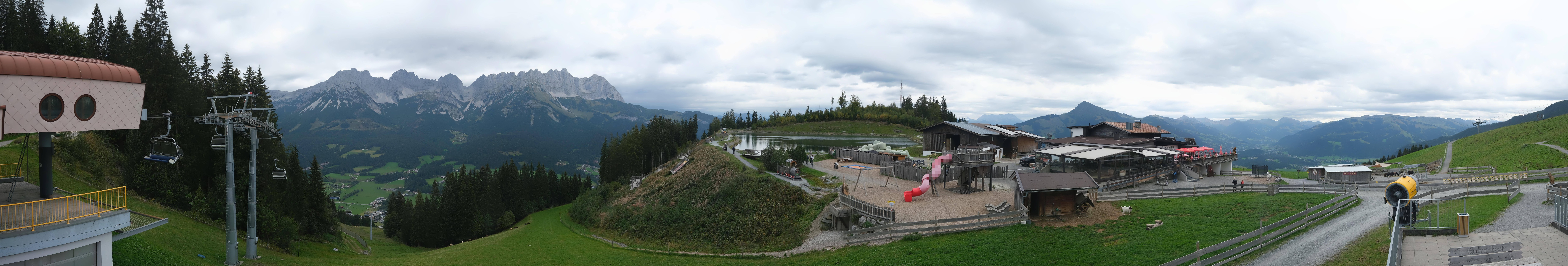 Archiv Foto Webcam Panoramasicht SkiWelt Wilder Kaiser: Astberg