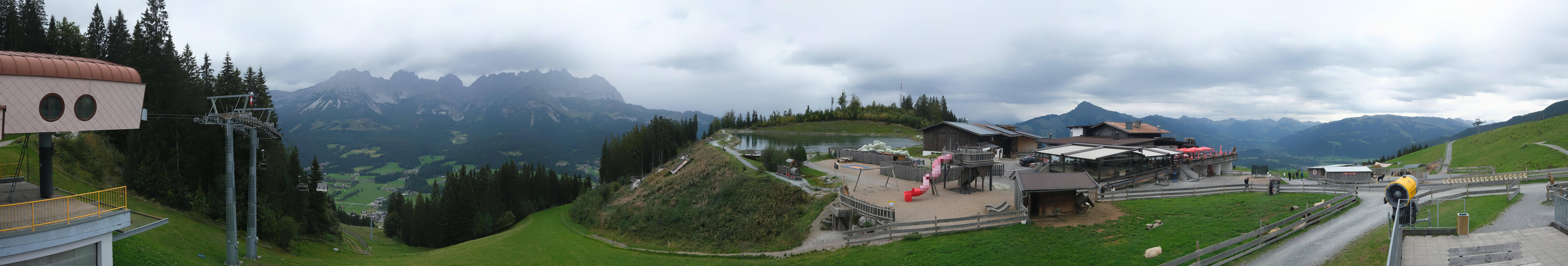 Archiv Foto Webcam Panoramasicht SkiWelt Wilder Kaiser: Astberg
