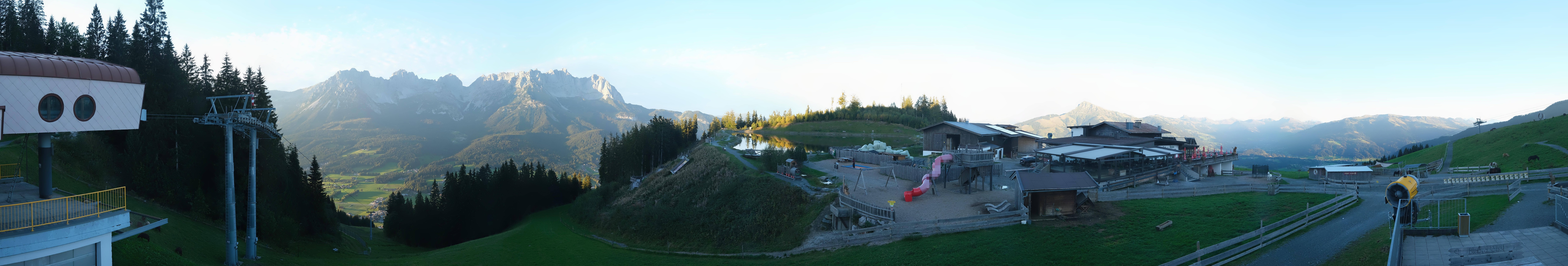 Archiv Foto Webcam Panoramasicht SkiWelt Wilder Kaiser: Astberg