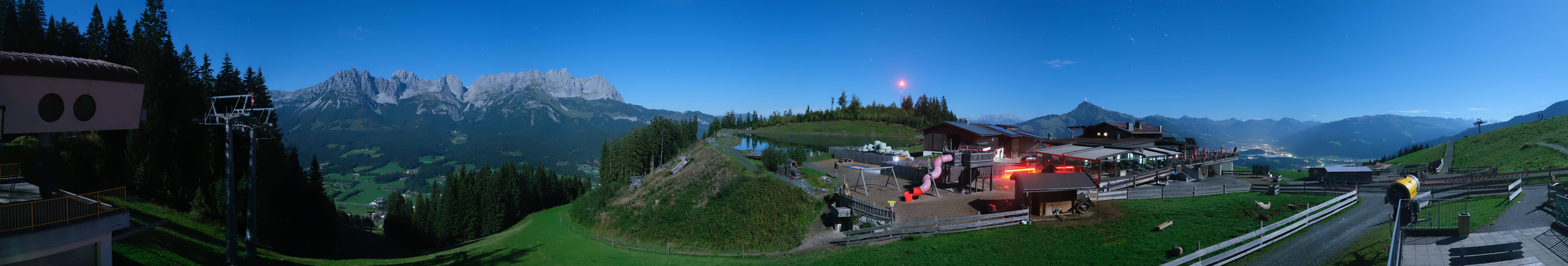 Archiv Foto Webcam Panoramasicht SkiWelt Wilder Kaiser: Astberg