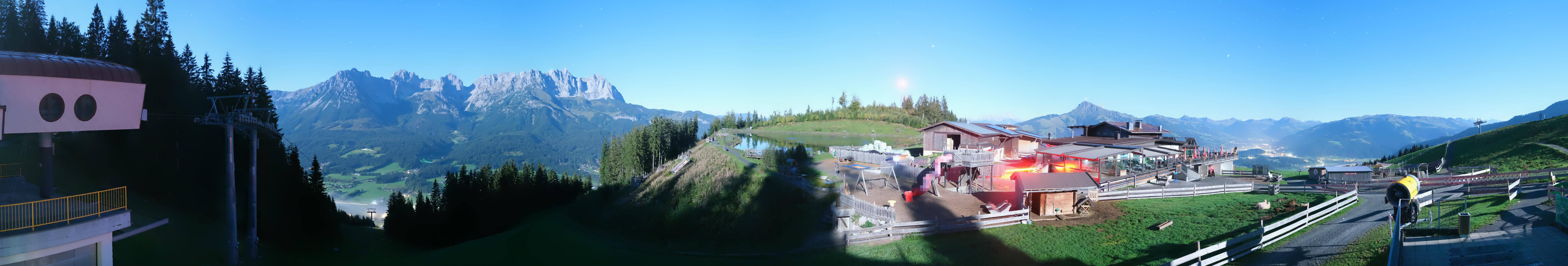 Archiv Foto Webcam Panoramasicht SkiWelt Wilder Kaiser: Astberg