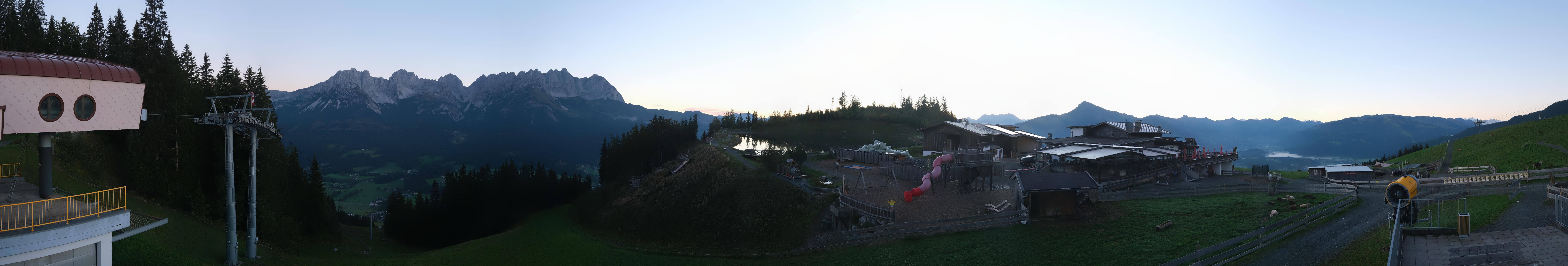 Archiv Foto Webcam Panoramasicht SkiWelt Wilder Kaiser: Astberg