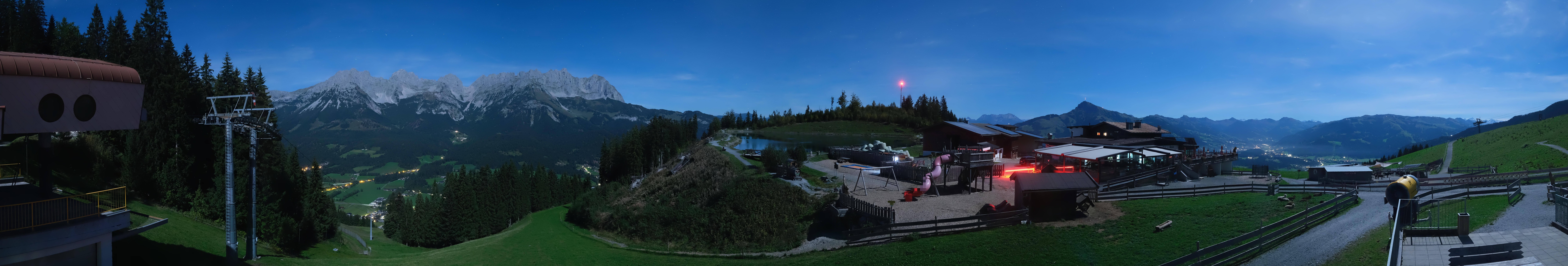 Archiv Foto Webcam Panoramasicht SkiWelt Wilder Kaiser: Astberg