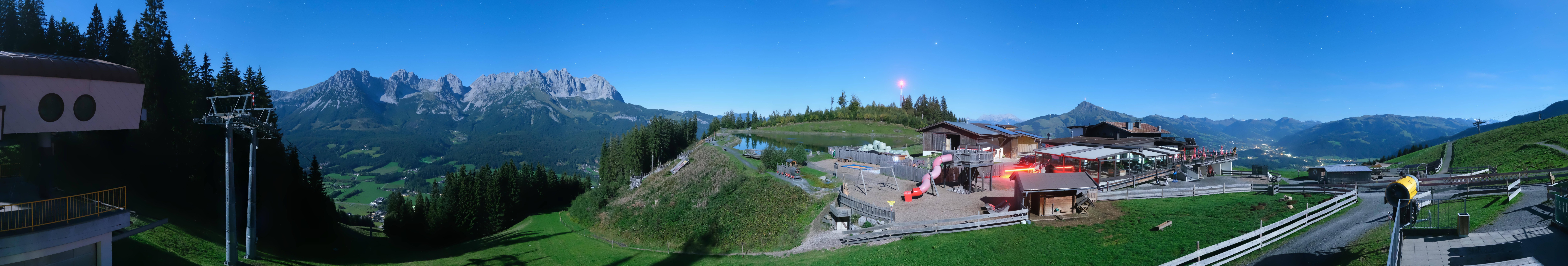 Archiv Foto Webcam Panoramasicht SkiWelt Wilder Kaiser: Astberg