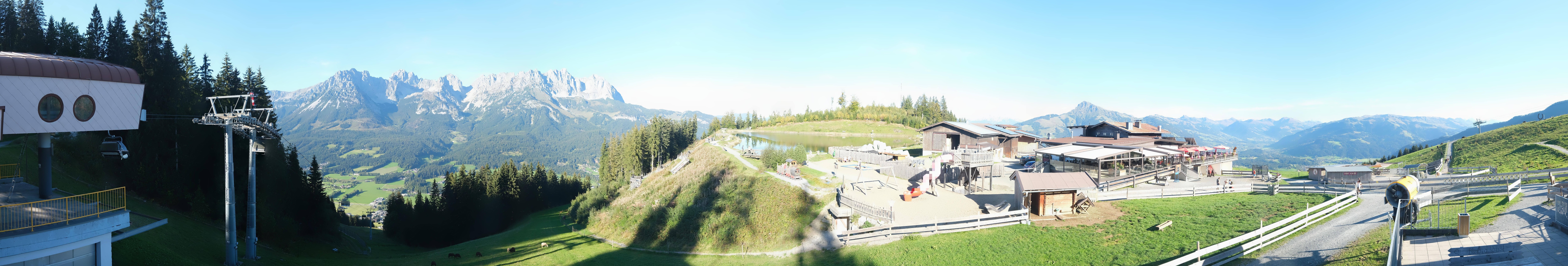 Archiv Foto Webcam Panoramasicht SkiWelt Wilder Kaiser: Astberg