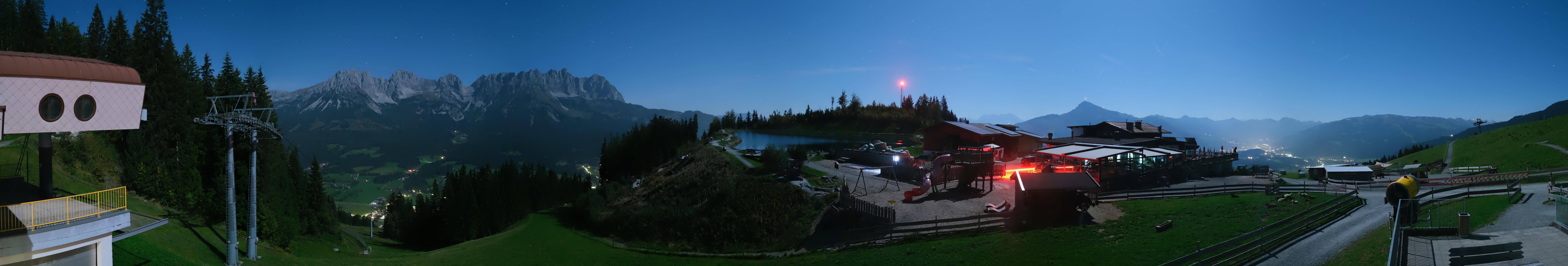 Archiv Foto Webcam Panoramasicht SkiWelt Wilder Kaiser: Astberg