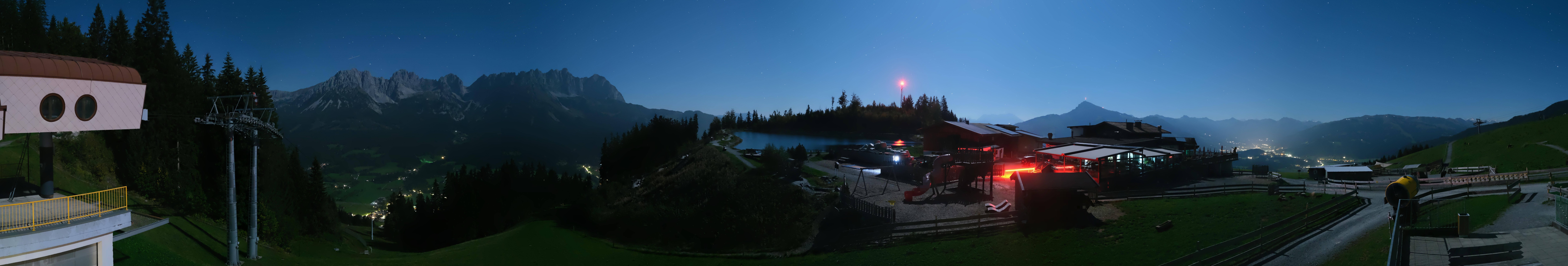 Archived image Webcam View of the Astberg in SkiWelt Wilder Kaiser