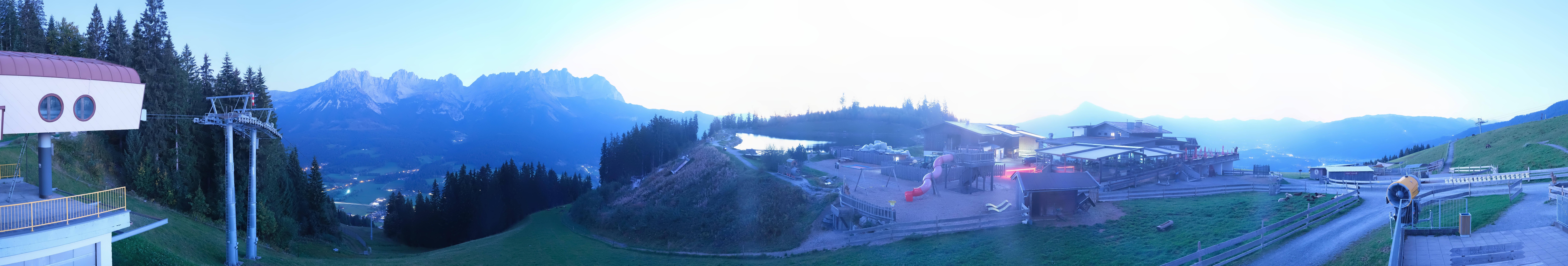 Archived image Webcam View of the Astberg in SkiWelt Wilder Kaiser
