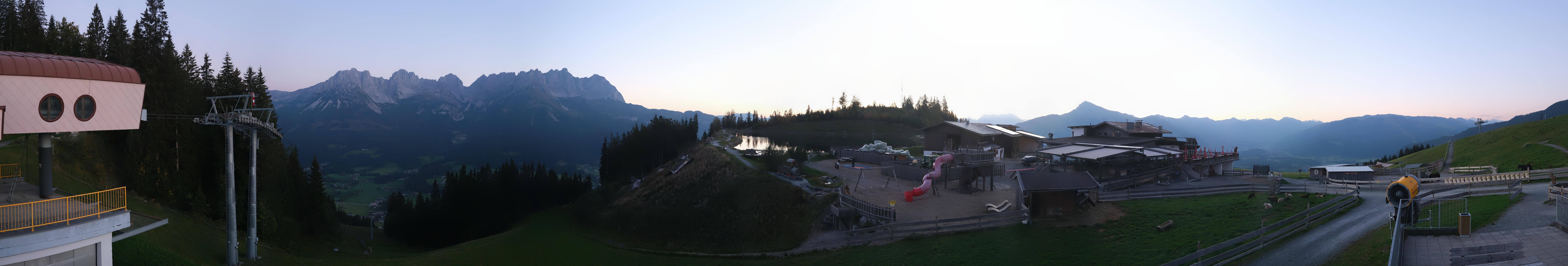 Archived image Webcam View of the Astberg in SkiWelt Wilder Kaiser