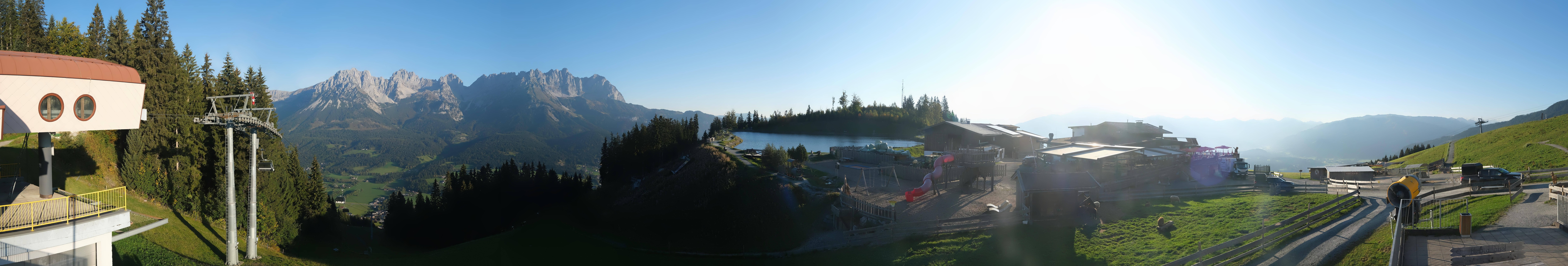 Archived image Webcam View of the Astberg in SkiWelt Wilder Kaiser