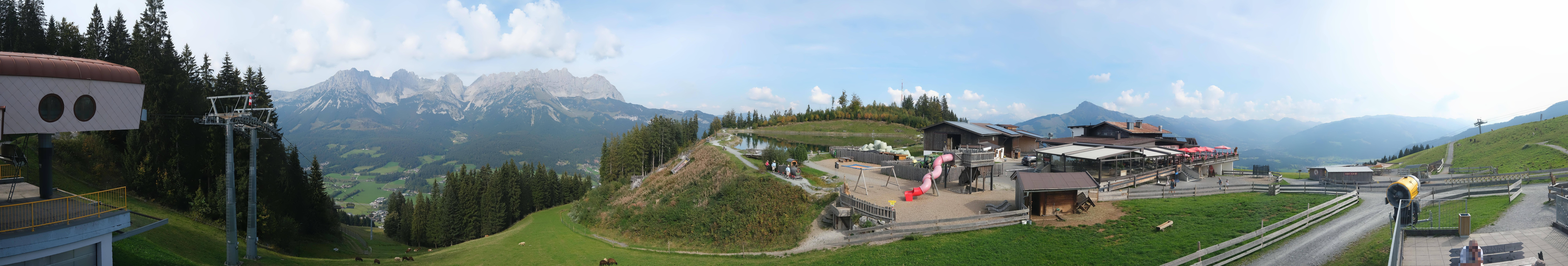 Archived image Webcam View of the Astberg in SkiWelt Wilder Kaiser