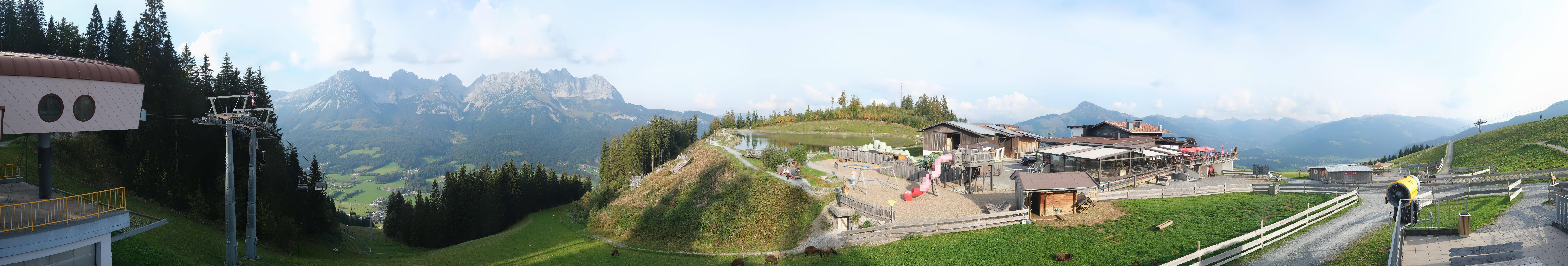 Archived image Webcam View of the Astberg in SkiWelt Wilder Kaiser