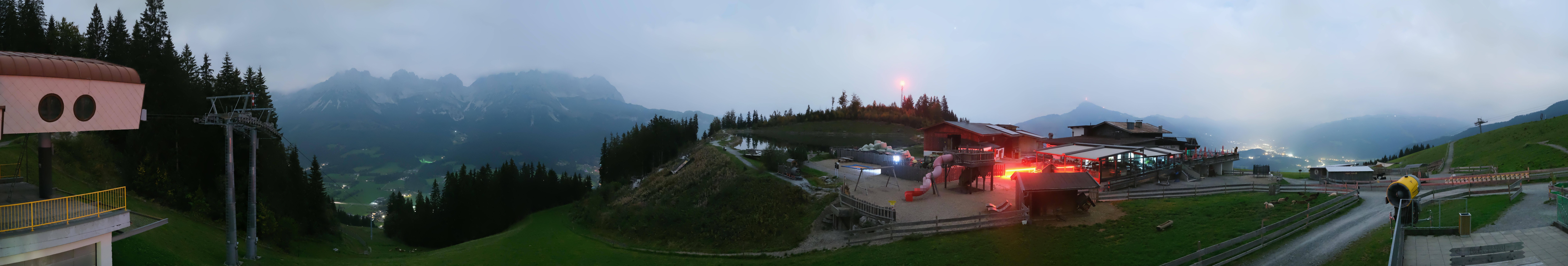 Archiv Foto Webcam Panoramasicht SkiWelt Wilder Kaiser: Astberg