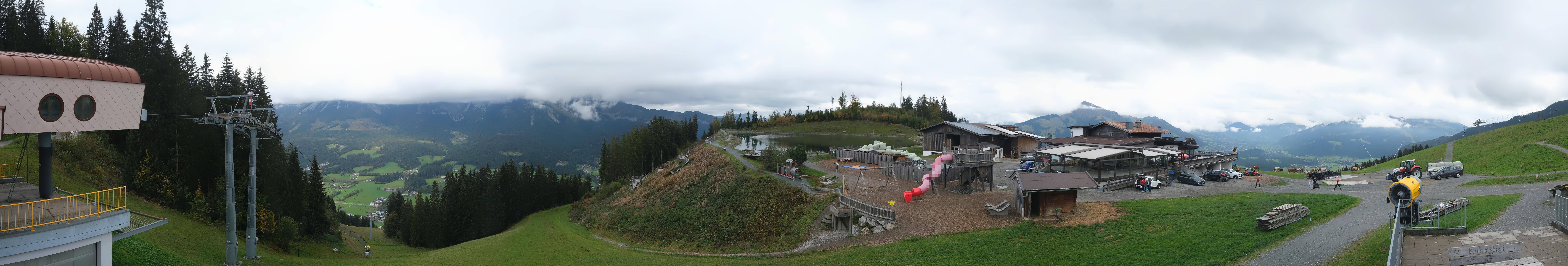 Archiv Foto Webcam Panoramasicht SkiWelt Wilder Kaiser: Astberg