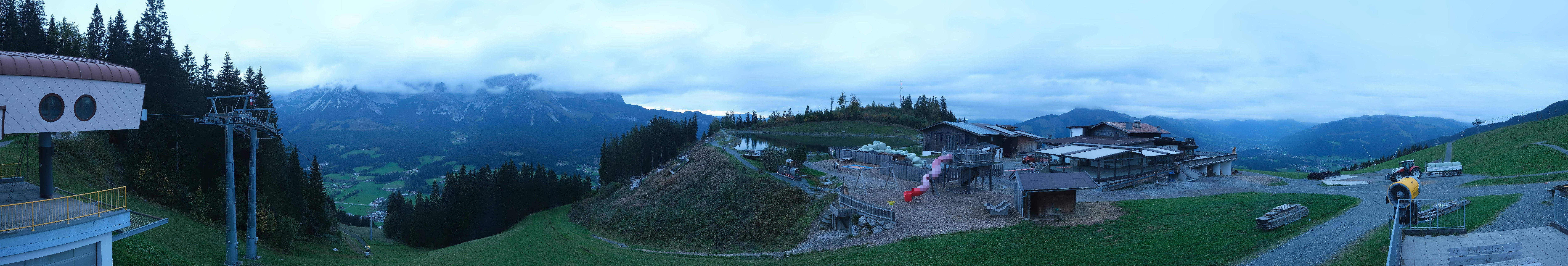 Archiv Foto Webcam Panoramasicht SkiWelt Wilder Kaiser: Astberg