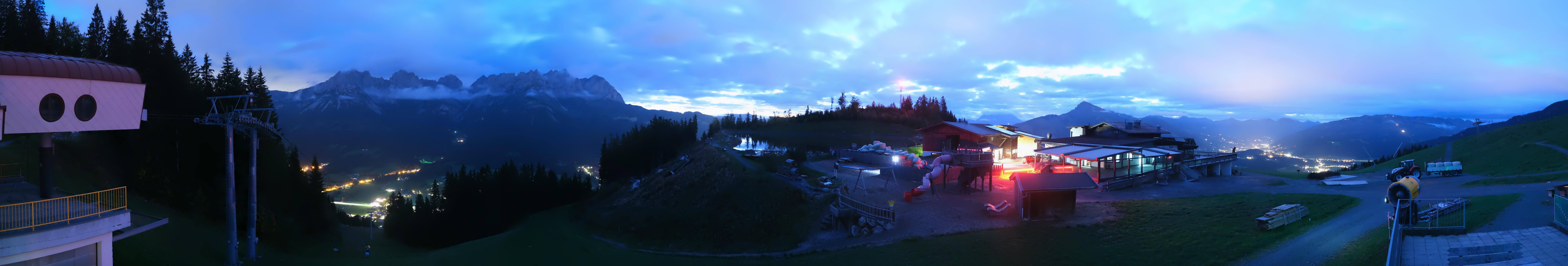Archiv Foto Webcam Panoramasicht SkiWelt Wilder Kaiser: Astberg