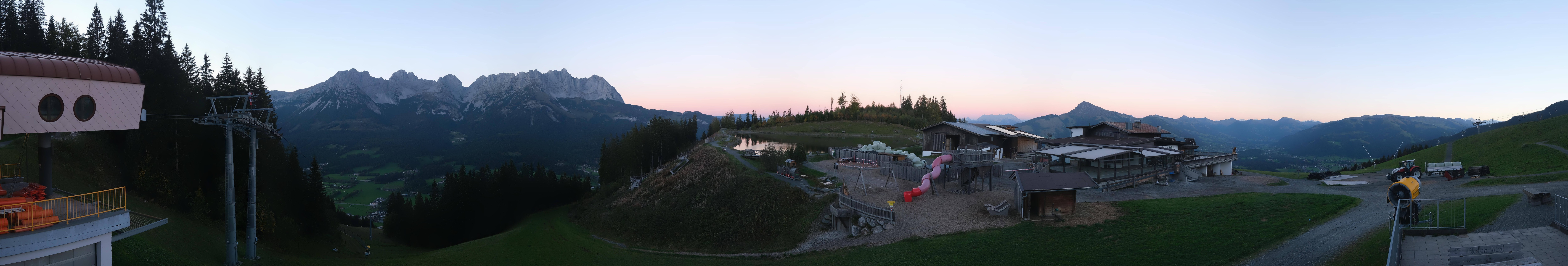 Archiv Foto Webcam Panoramasicht SkiWelt Wilder Kaiser: Astberg