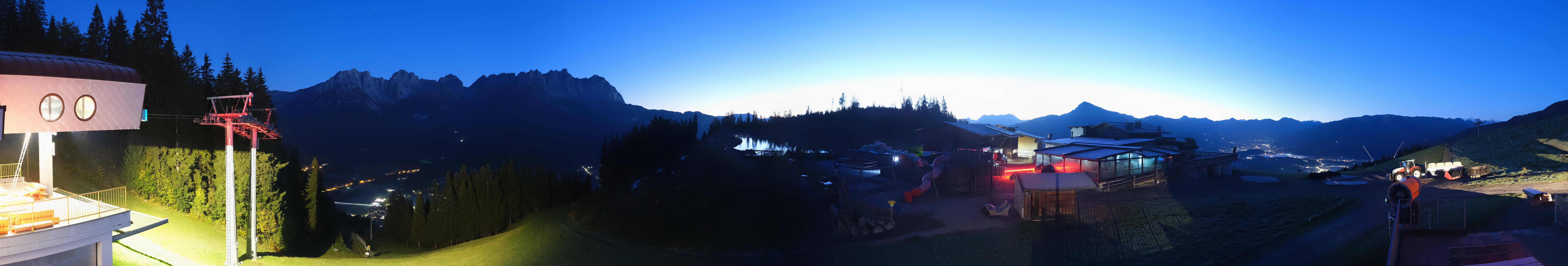 Archiv Foto Webcam Panoramasicht SkiWelt Wilder Kaiser: Astberg
