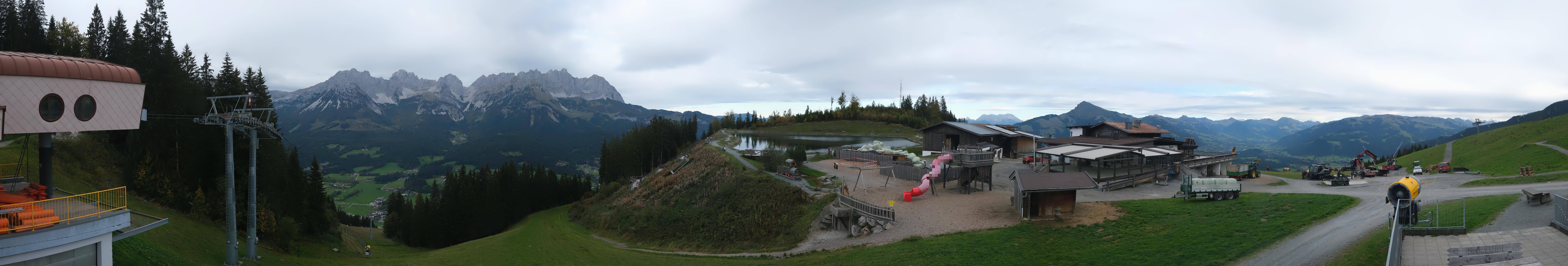 Archiv Foto Webcam Panoramasicht SkiWelt Wilder Kaiser: Astberg