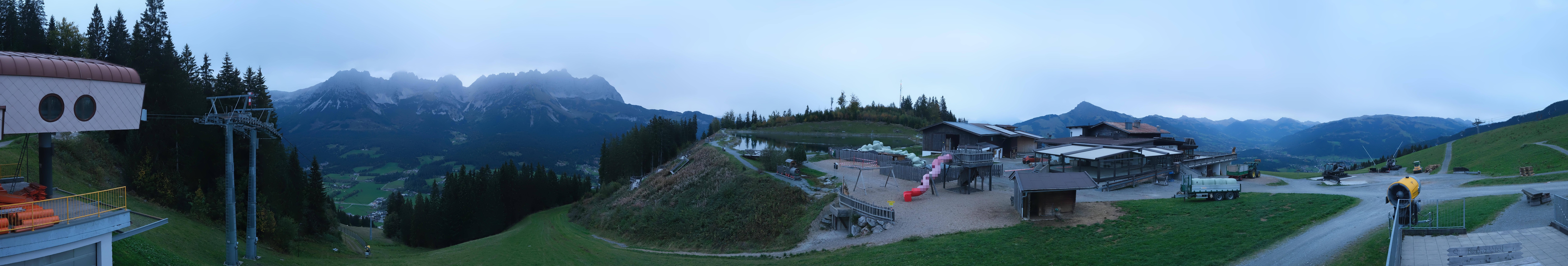 Archiv Foto Webcam Panoramasicht SkiWelt Wilder Kaiser: Astberg