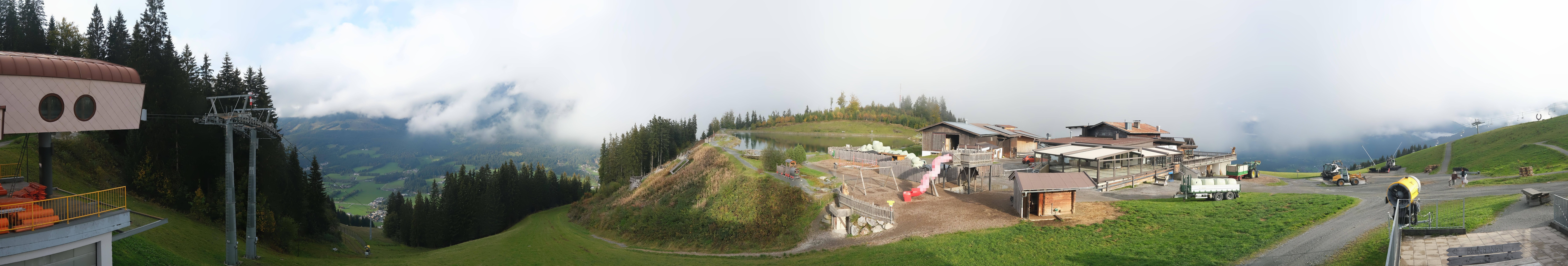 Archiv Foto Webcam Panoramasicht SkiWelt Wilder Kaiser: Astberg