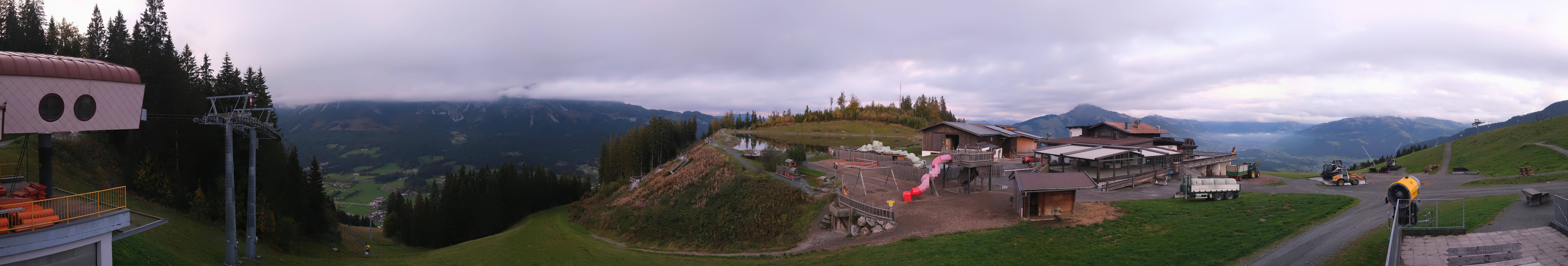 Archiv Foto Webcam Panoramasicht SkiWelt Wilder Kaiser: Astberg