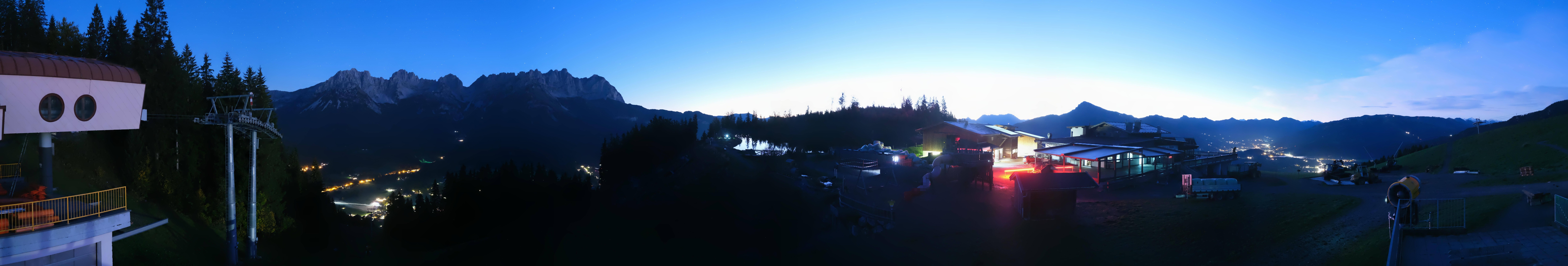 Archiv Foto Webcam Panoramasicht SkiWelt Wilder Kaiser: Astberg