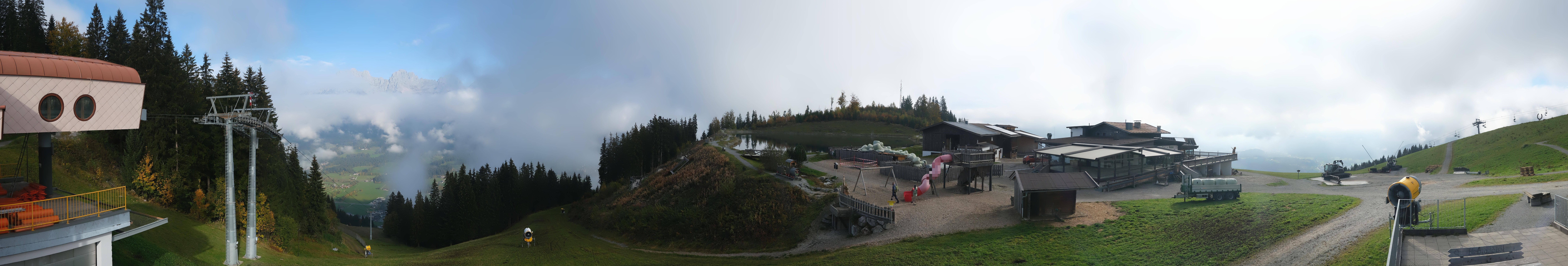 Archiv Foto Webcam Panoramasicht SkiWelt Wilder Kaiser: Astberg