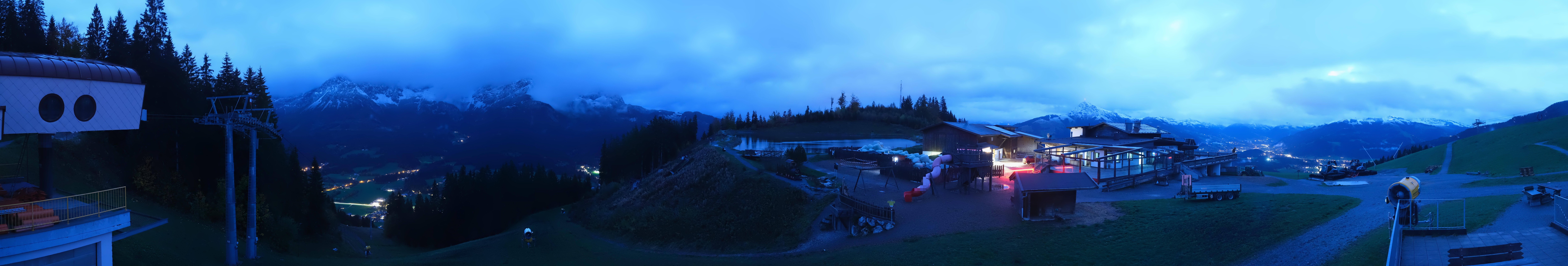 Archiv Foto Webcam Panoramasicht SkiWelt Wilder Kaiser: Astberg