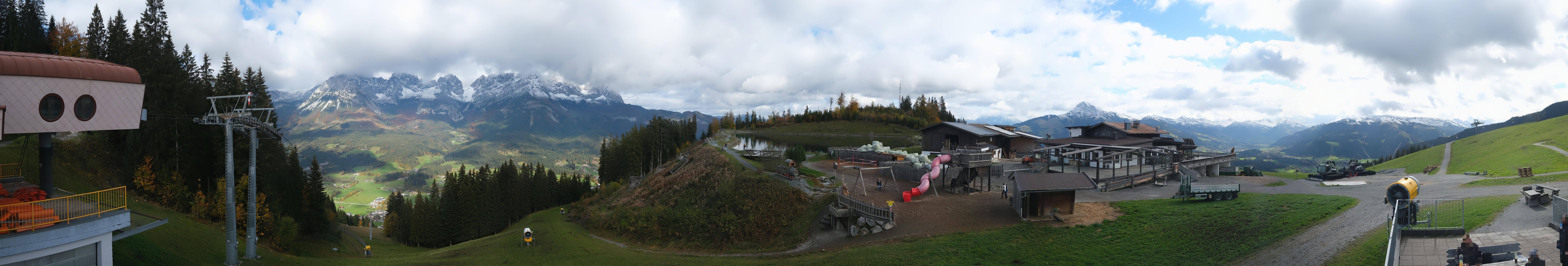 Archiv Foto Webcam Panoramasicht SkiWelt Wilder Kaiser: Astberg