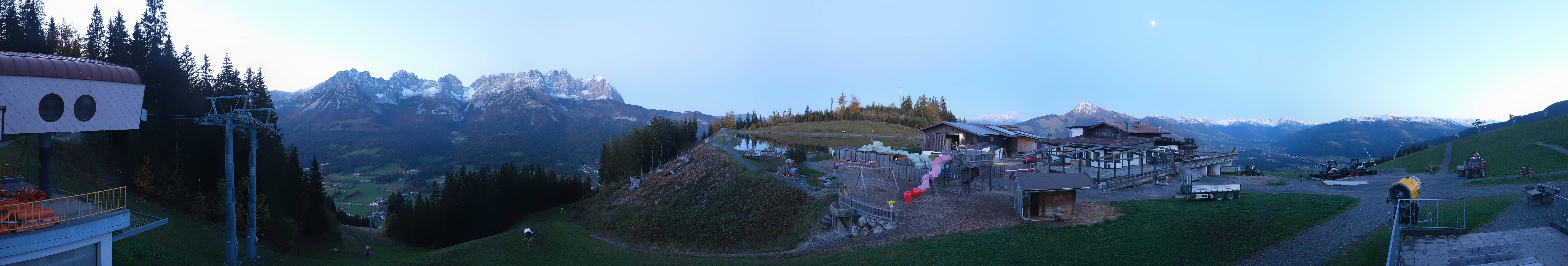 Archiv Foto Webcam Panoramasicht SkiWelt Wilder Kaiser: Astberg