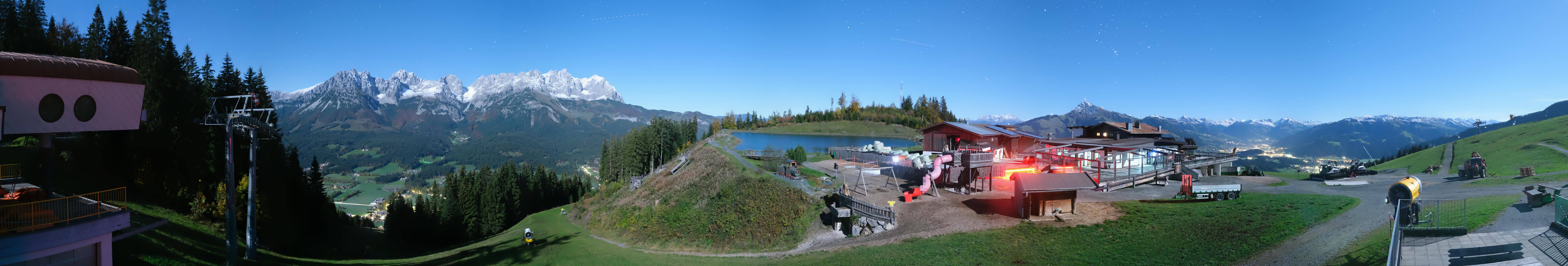Archiv Foto Webcam Panoramasicht SkiWelt Wilder Kaiser: Astberg
