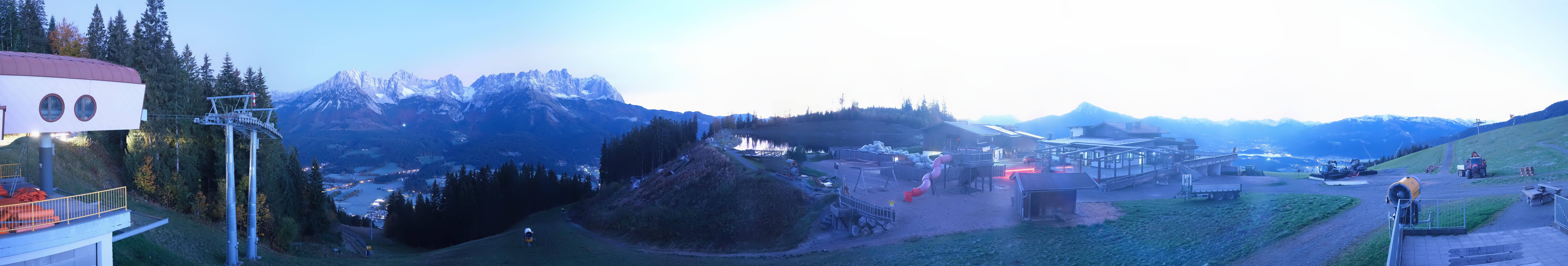 Archived image Webcam View of the Astberg in SkiWelt Wilder Kaiser