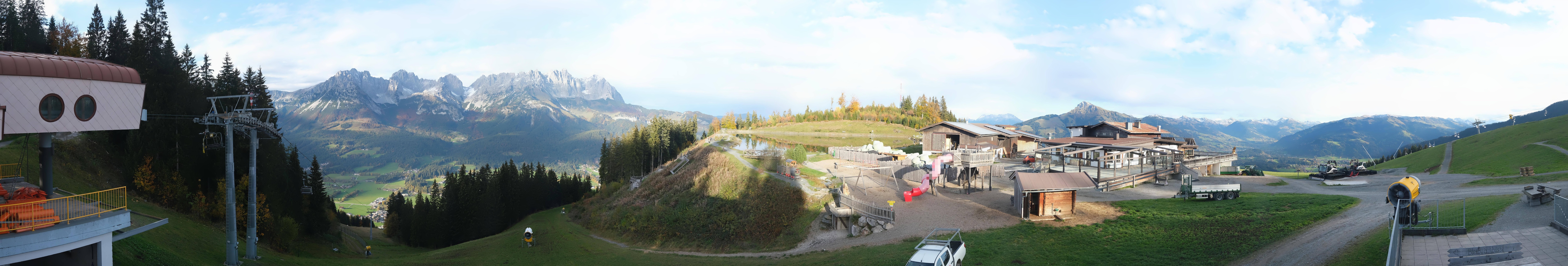 Archived image Webcam View of the Astberg in SkiWelt Wilder Kaiser