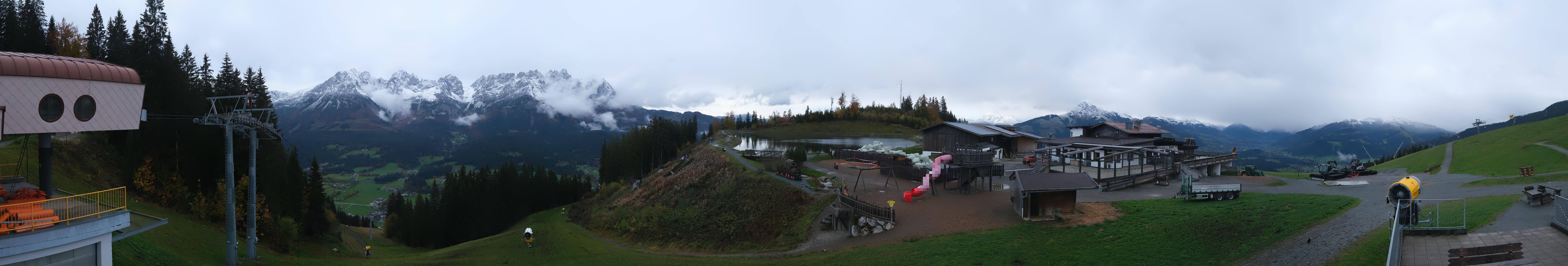 Archiv Foto Webcam Panoramasicht SkiWelt Wilder Kaiser: Astberg