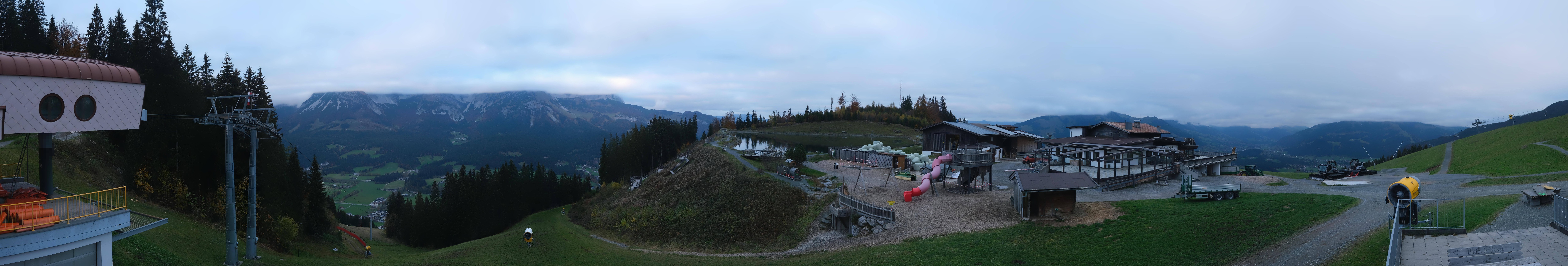 Archiv Foto Webcam Panoramasicht SkiWelt Wilder Kaiser: Astberg