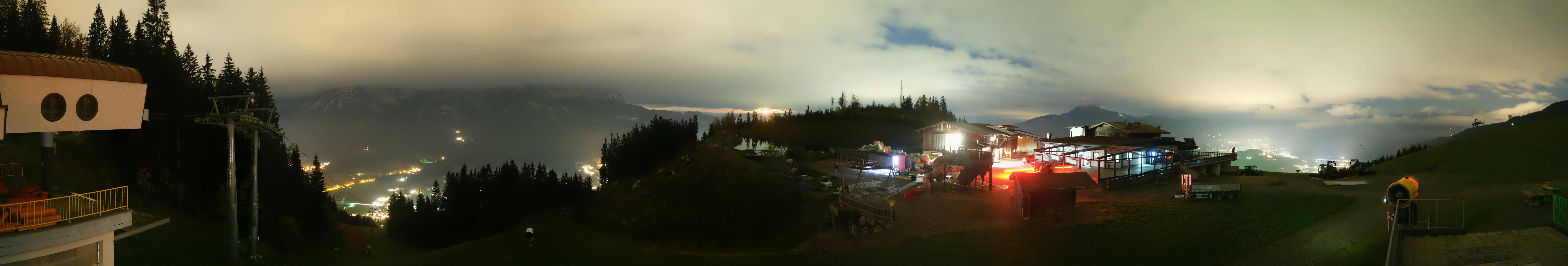 Archiv Foto Webcam Panoramasicht SkiWelt Wilder Kaiser: Astberg