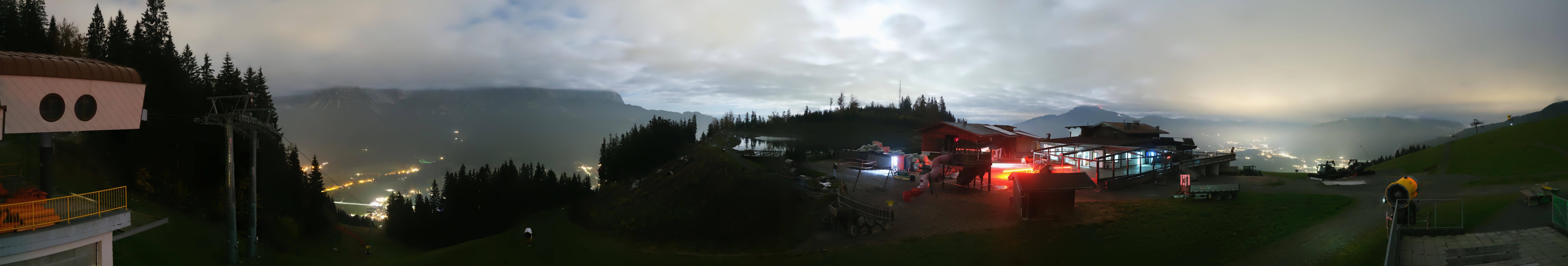 Archiv Foto Webcam Panoramasicht SkiWelt Wilder Kaiser: Astberg