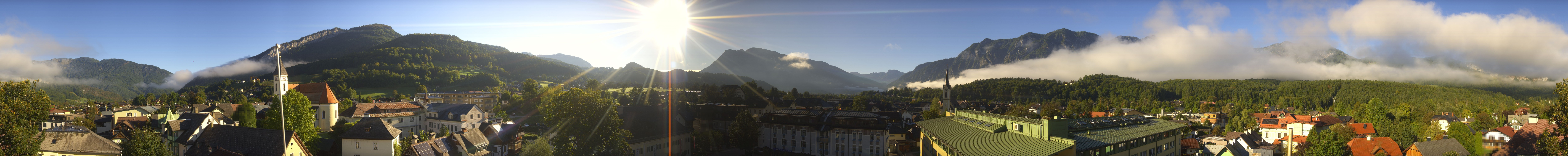 Archived image Webcam Panoramic view Bad Goisern